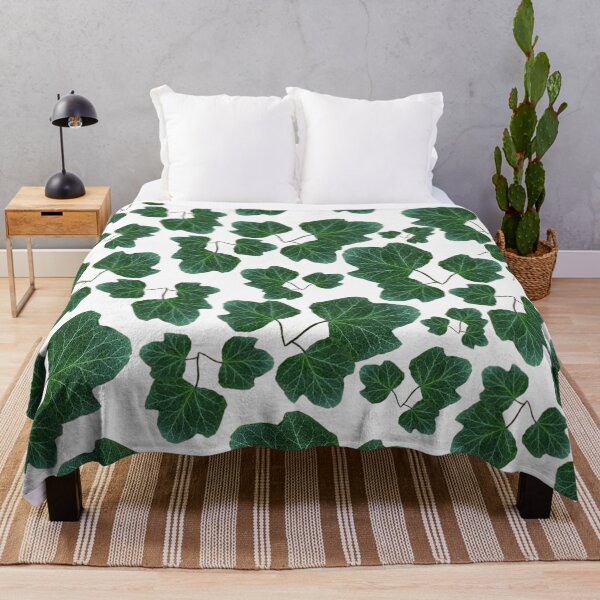 Item preview, ivy pattern, plant designs woman, shades of green, plant lover top designed and sold by Kirei-Lily.