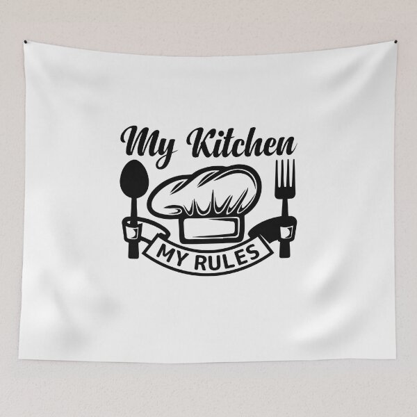 Item preview, My kitchen my rules designed and sold by Yassin  KM.