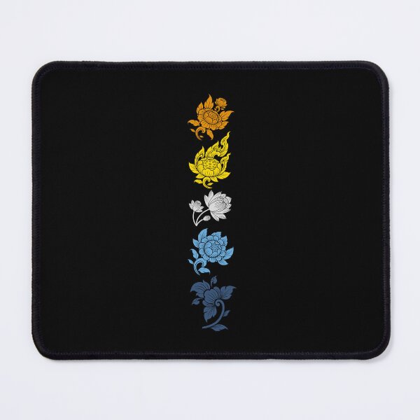 Item preview, Asian Flower Art Aro Ace. Aroace Pride designed and sold by Subtle Pride Shop.