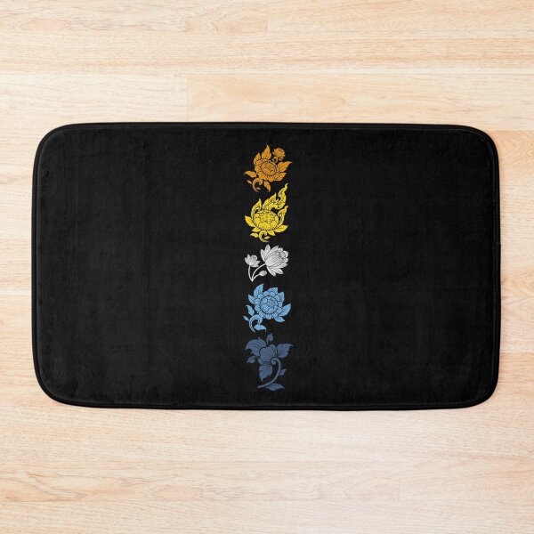 Item preview, Asian Flower Art Aro Ace. Aroace Pride designed and sold by Subtle Pride Shop.
