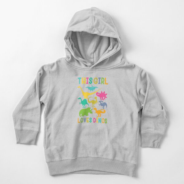 Item preview, This Girl Loves Dinos Cute Girls Dinosaur Girl Gift Kids Love Dinos designed and sold by davetmccall.