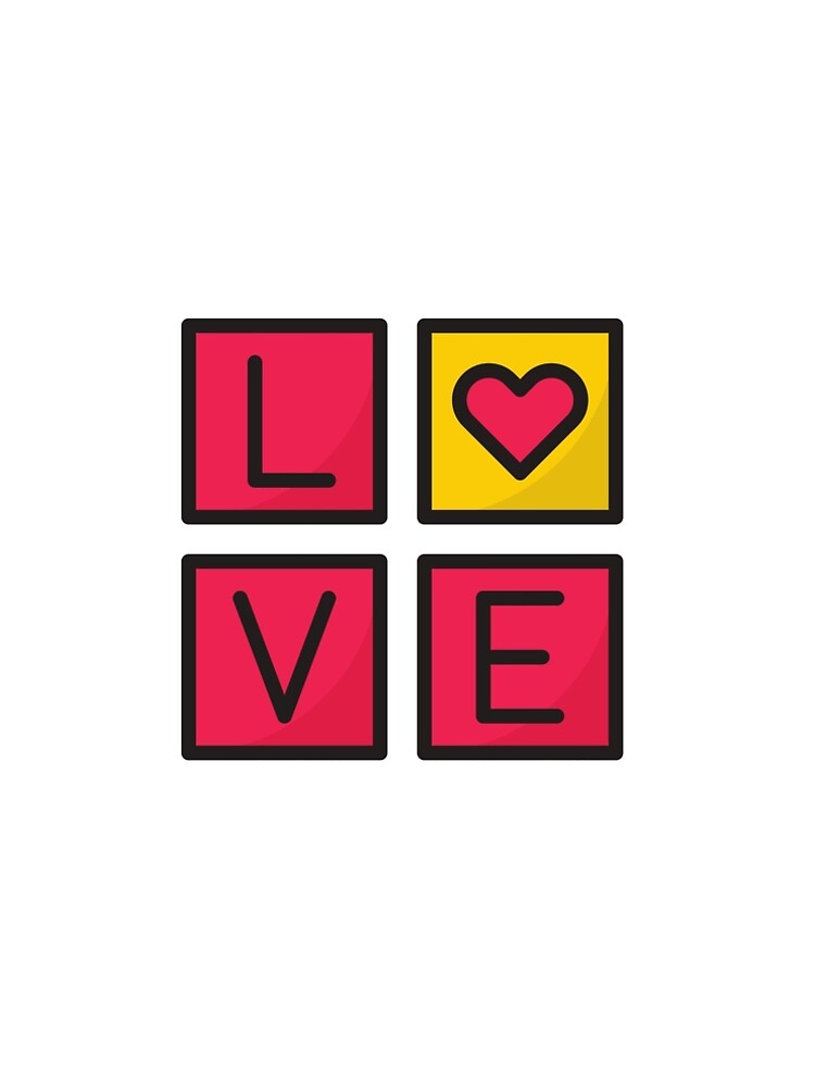 Aperçu 5 sur 5. Robe trapèze avec l'œuvre L'AMOUR créée et vendue par Rishabhthinks.