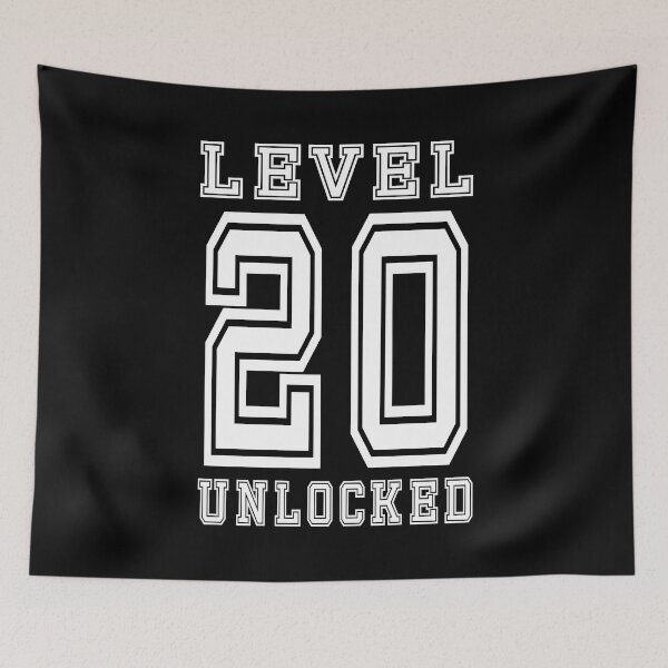 Item preview, Level 20 Unlocked designed and sold by jain-ravi002.