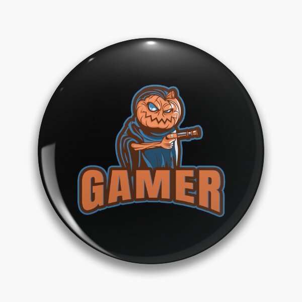 Item preview, Gamer with Armed Pumpkin Character designed and sold by PRIVARSHU.