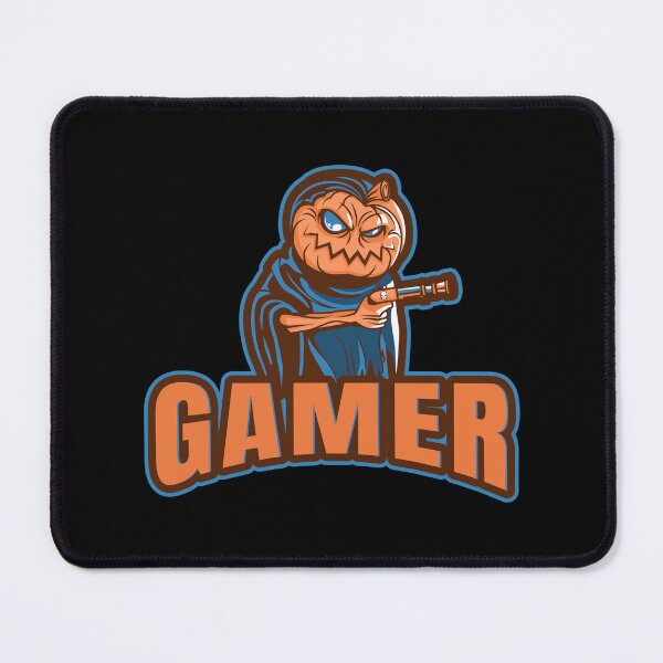 Item preview, Gamer with Armed Pumpkin Character designed and sold by PRIVARSHU.