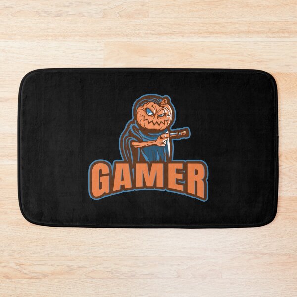 Item preview, Gamer with Armed Pumpkin Character designed and sold by PRIVARSHU.