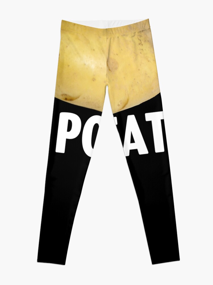Disover Is Potato In Television As Seen On Late Night Leggings