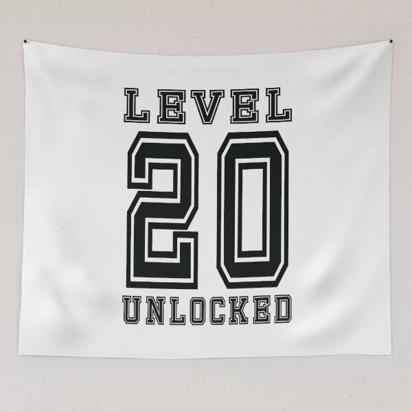 Item preview, Level 20 Unlocked designed and sold by jain-ravi002.