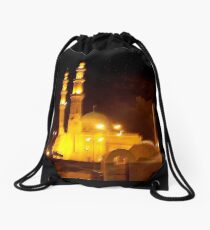 Minarets At Night Drawstring Bag