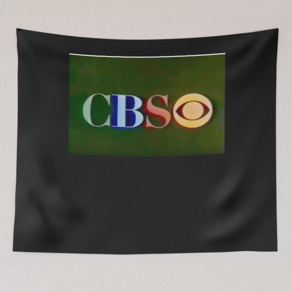 Item preview, Cbs logo late sixties classic t shirt designed and sold by landant6078.