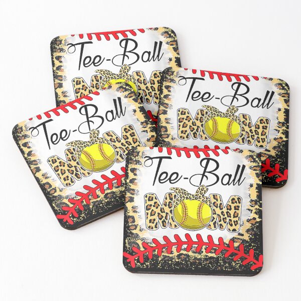 Item preview, Tee Ball Mom Softball Leopard Bleached Mother's Day designed and sold by SethFrancis37.