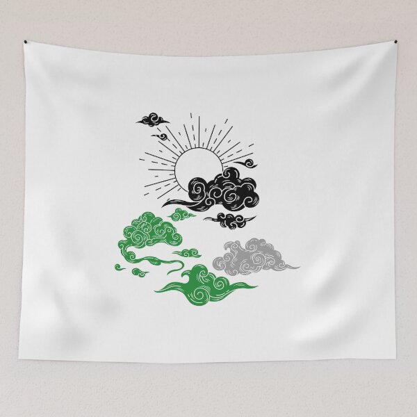 Item preview, Sun and Clouds Demi Romantic. Demiromantic Pride designed and sold by Subtle Pride Shop.
