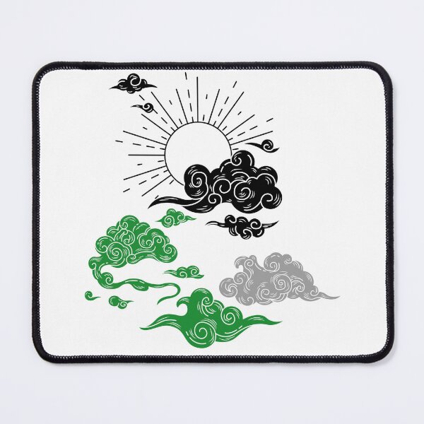 Item preview, Sun and Clouds Demi Romantic. Demiromantic Pride designed and sold by Subtle Pride Shop.