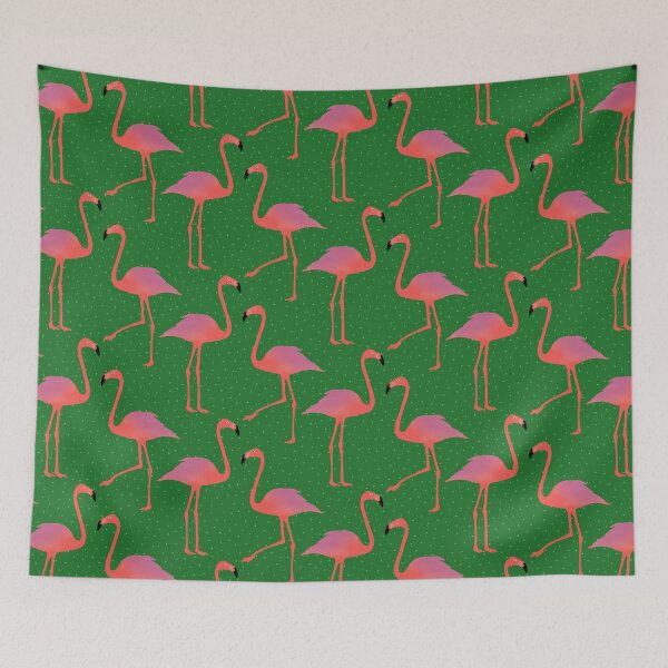 Artikelvorschau, Dotty Flamingos entworfen und verkauft von AmeyCamp.