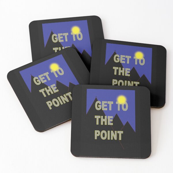 Item preview, GET TO THE POINT designed and sold by NOIMION DIGITAL ART.