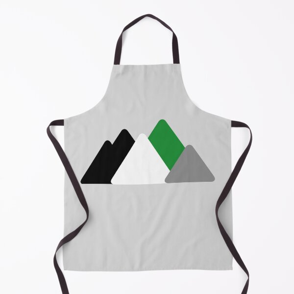 Item preview, Triangle Demi Romantic Mountains. Demiromantic Pride designed and sold by Subtle Pride Shop.