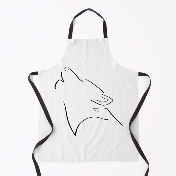 Item preview, Wolf Line Art - Minimalist designed and sold by Zcared.