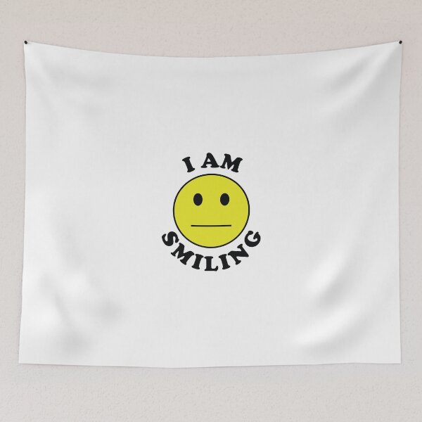 Item preview, I am Smiling Antisocial designed and sold by almosthillwood.