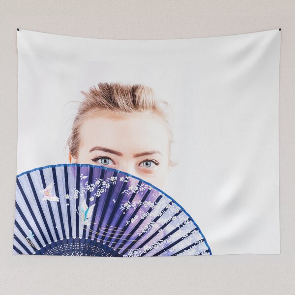 Item preview, The Shy Girl With The Blue Eyes designed and sold by Paul Thompson Photography.
