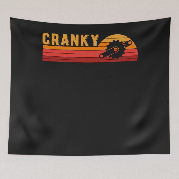 Item preview, Bicycle cranky retro gift for cycling lovers classic t shirt designed and sold by aunaapia2865.