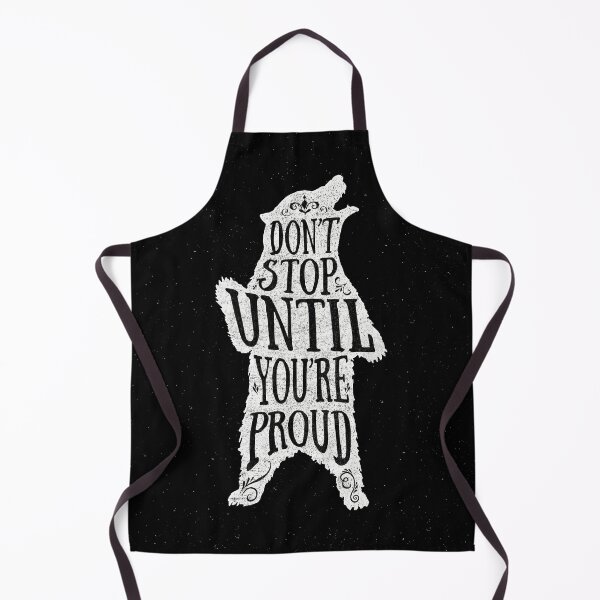 Item preview, Don't stop until you're proud. (black) designed and sold by Miricle.