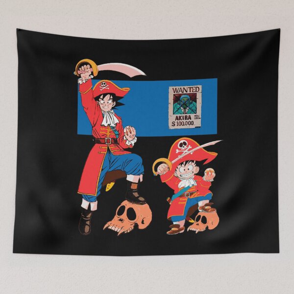 Item preview, Dragon Ball - Goku, the Saiyan Pirate Classic . designed and sold by javedmlkeasr.