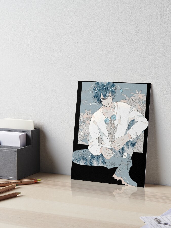 Aesthetic Anime Boy | Art Board Print