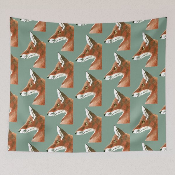 Item preview, Mr Fox Portrait designed and sold by The Stag's Head Studio.