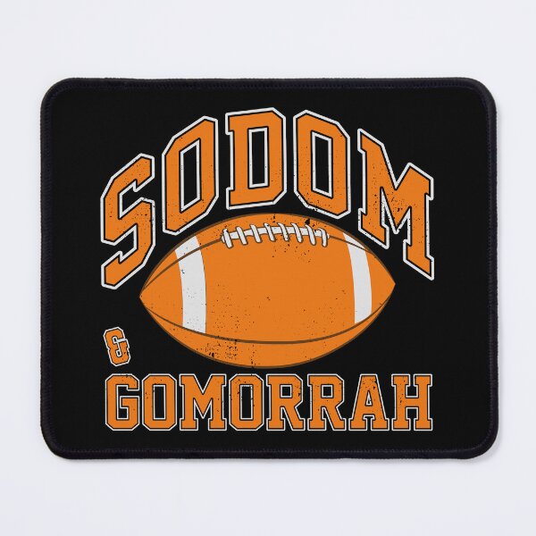 Item preview, Sodom & Gomorrah Vintage Athletic LGBT designed and sold by Happy Puppy Print On Demand.