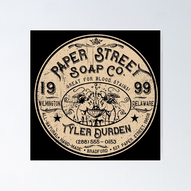 Paper Street Soap Company Soap Label Sticker