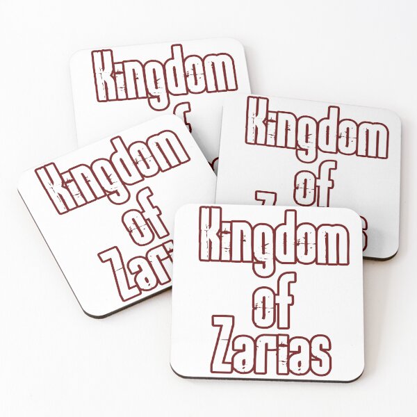 Item preview, Kingdom of Zarias Logo- Blood Red on White designed and sold by Greenwood2112.