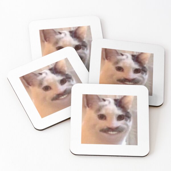 Item preview, Cat with mustache designed and sold by EliasBNSA.