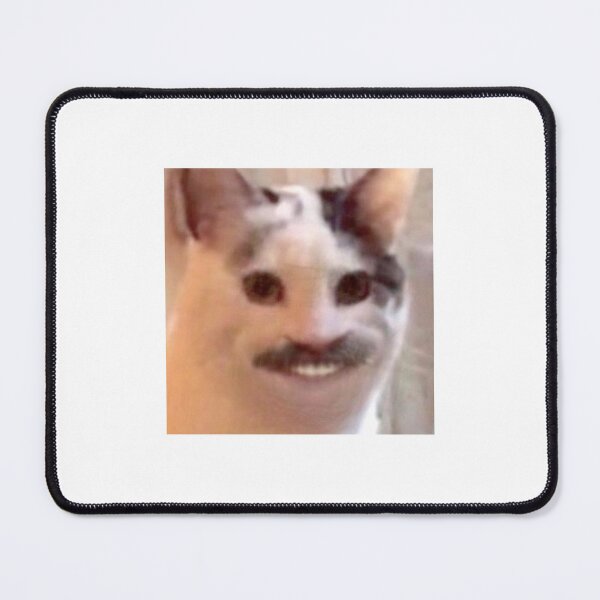 Item preview, Cat with mustache designed and sold by EliasBNSA.