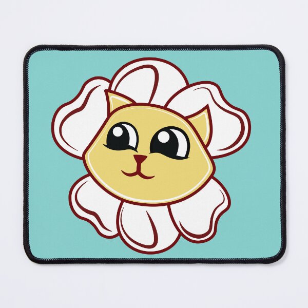 Item preview, flower and a cat designed and sold by Blazing-Art.