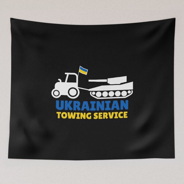 Item preview, Ukrainian Farmer Towing Russian Tank designed and sold by yoshra.