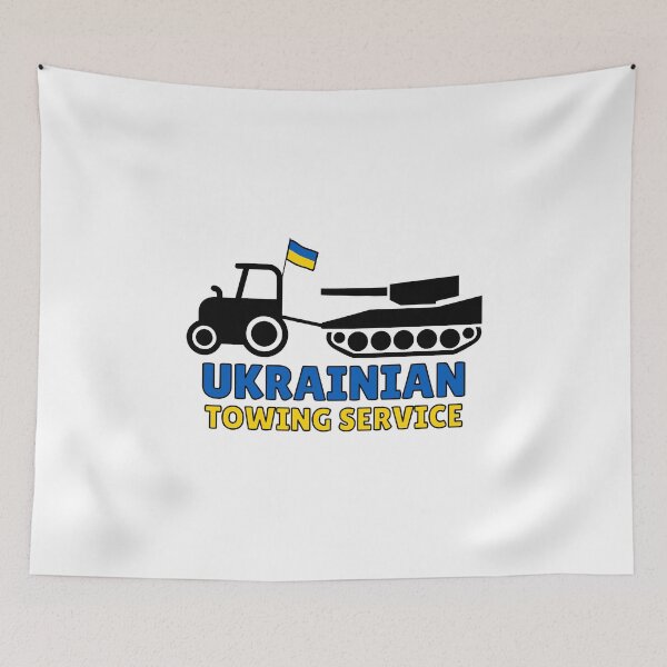 Item preview, Ukrainian Farmer Towing Russian Tank designed and sold by yoshra.