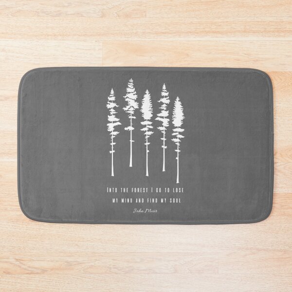 Item preview, Pine Trees Quote John Muir designed and sold by Studio Pico.