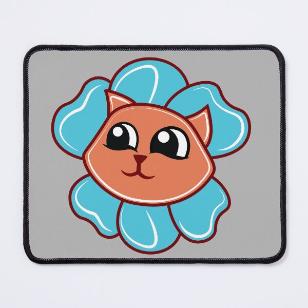 Item preview, flower and a cat designed and sold by Blazing-Art.