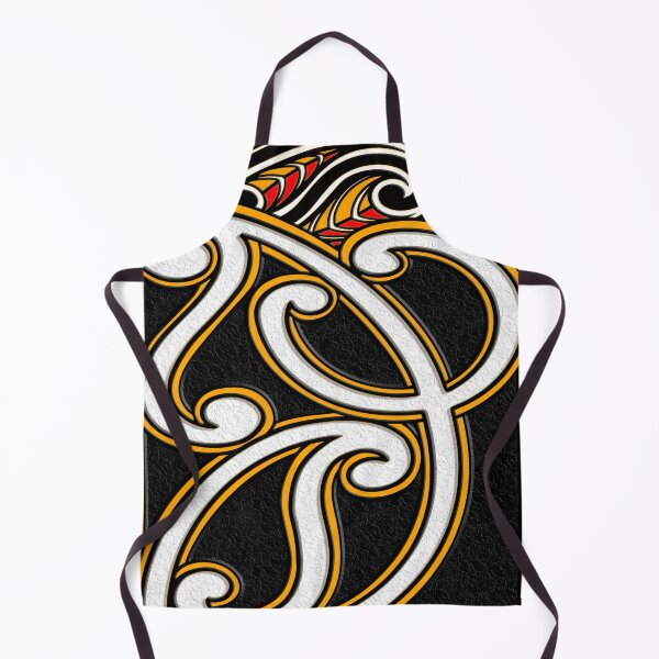 Item preview, TNT - Maori design yellow designed and sold by TNT-STYLEZ.