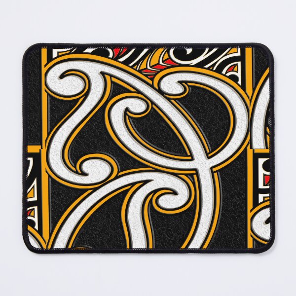 Item preview, TNT - Maori design yellow designed and sold by TNT-STYLEZ.
