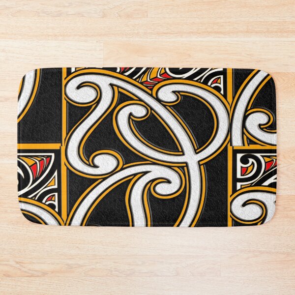 Item preview, TNT - Maori design yellow designed and sold by TNT-STYLEZ.