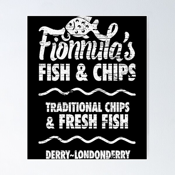 Item preview, Best Fish and Chips in Northern Ireland    designed and sold by TheOddiity.