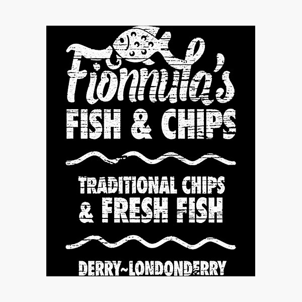 Item preview, Best Fish and Chips in Northern Ireland    designed and sold by TheOddiity.