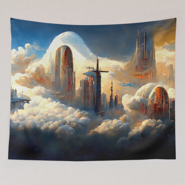 Item preview, Heavenly City designed and sold by AM FineArtPrints.