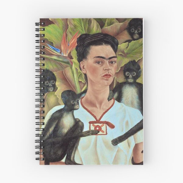 Item preview, Autorretrato con monos de Frida Kahlo designed and sold by FridaBubble.