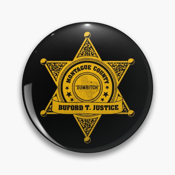 Item preview, Buford T. Justice Sheriff Badge designed and sold by ourkid.