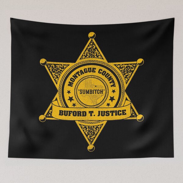 Item preview, Buford T. Justice Sheriff Badge designed and sold by ourkid.