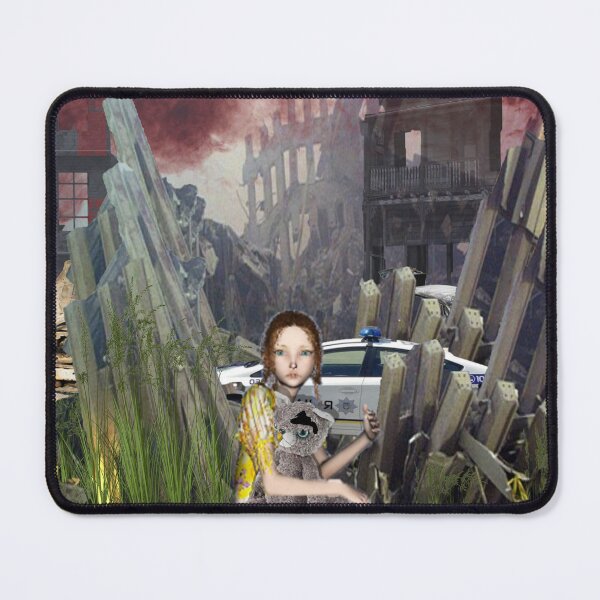 Item preview, A Young Girl And Her Teddy Find A Moment of Solace designed and sold by Patricia Brown.
