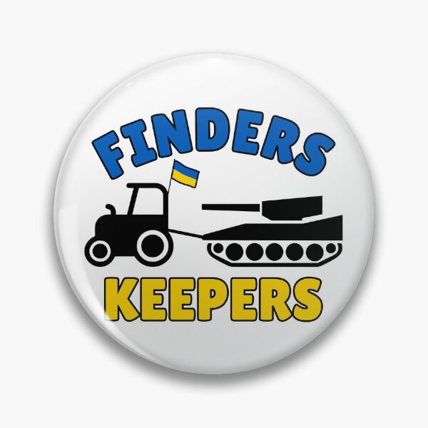 Item preview, Ukrainian Farmer Towing Russian Tank - Finders Keepers designed and sold by yoshra.