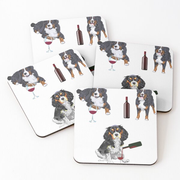Item preview, Australian Shepherd And Wine Cute Breeds And Wine designed and sold by diip.